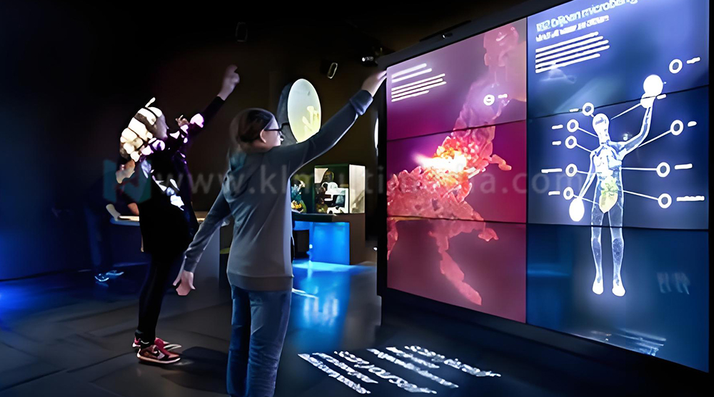 interactive kinect wall interactive kinect wall