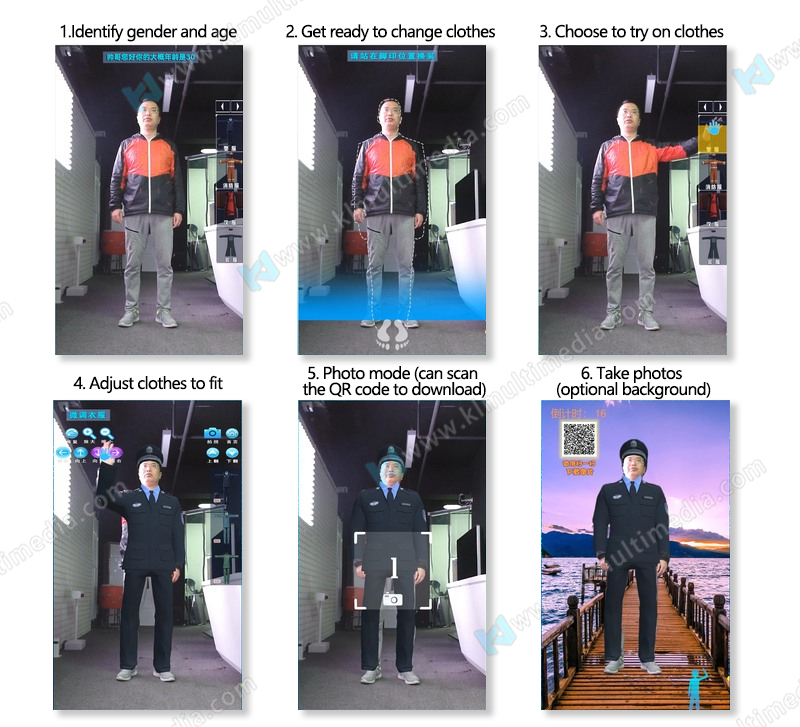 how to use virtual fitting