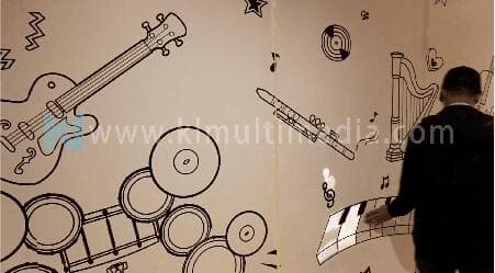 Musical Instruments Wall
