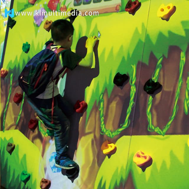 Augmented Climbing Wall