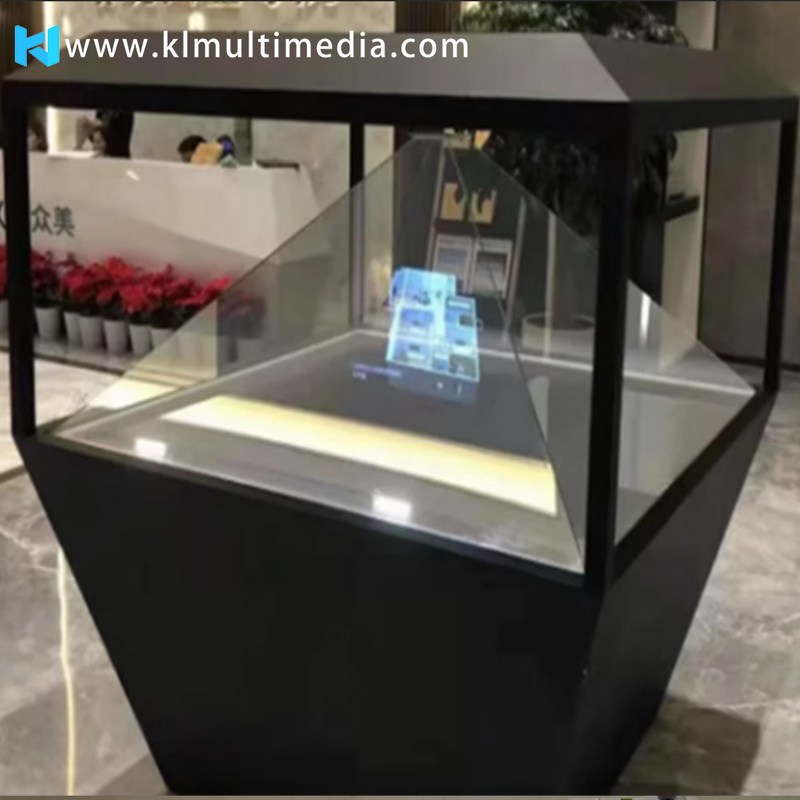 Hologram Pyramid - 360 Degree Holographic Display
