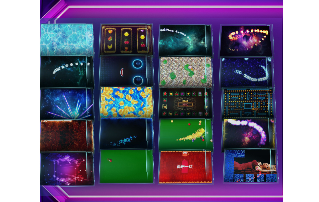20 Billiards Projector Games