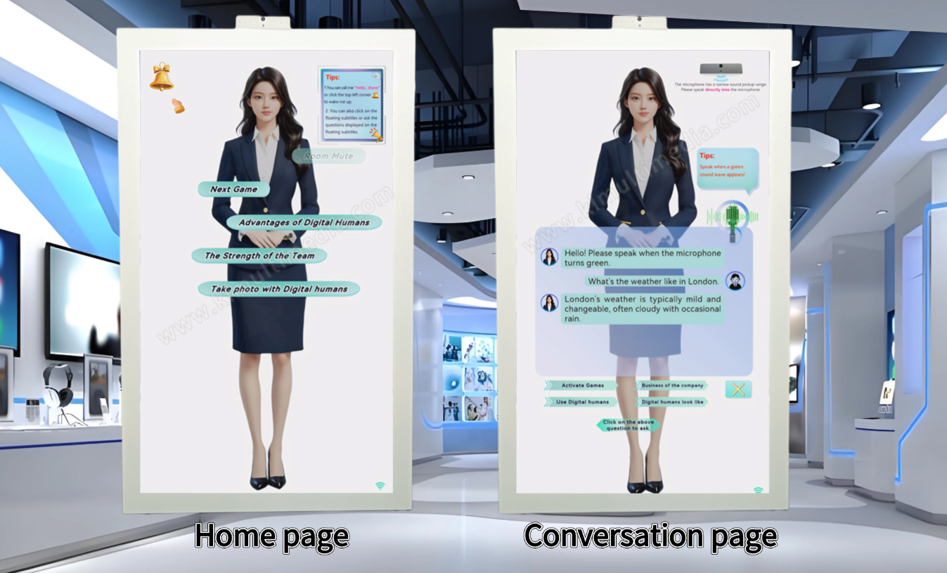 Ai digital human function