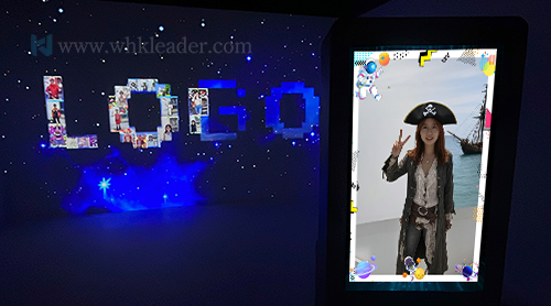 logo picture display wall