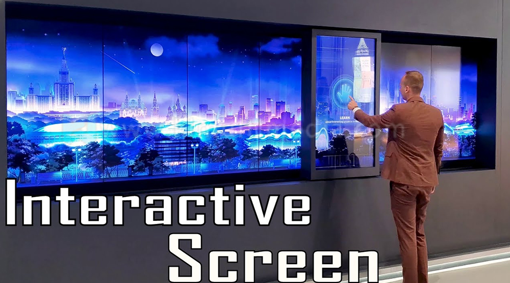 Interactive Sliding screen