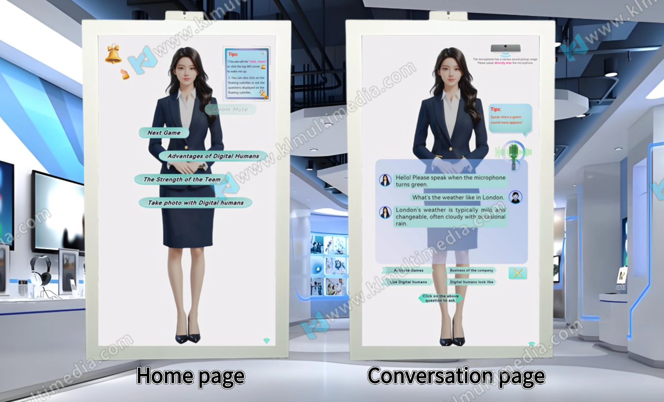Ai digital human function