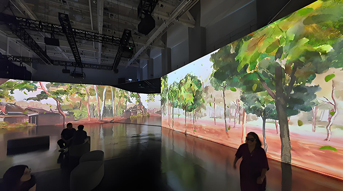 Museum Exhibits Mapping Projection