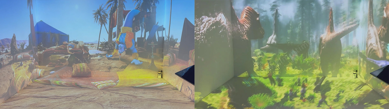 Immersive Video Projection Content
