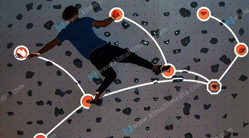 Interactive Climbing Wall