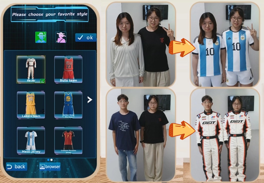 AI photo booth