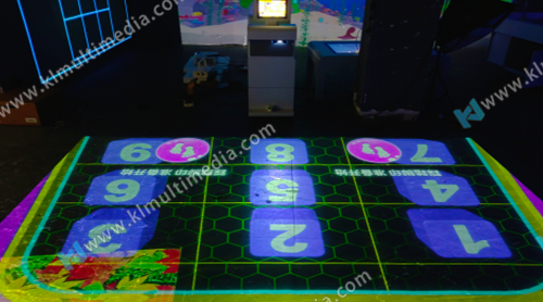 interactive floor projector for schools