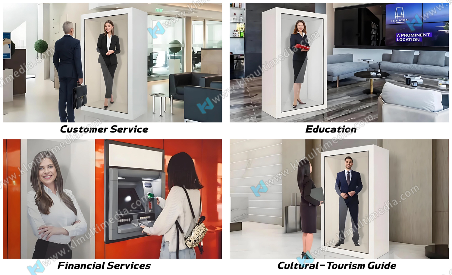Use Cases of hologram person