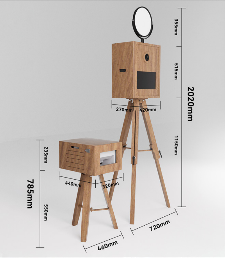 AI Photo Booth size
