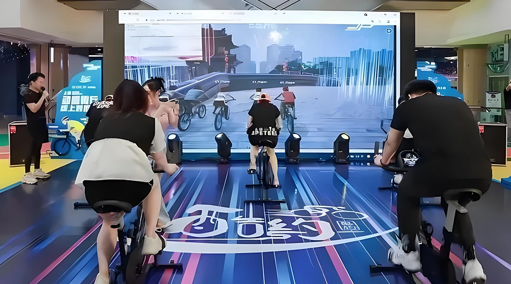 Exercise Game from Wall