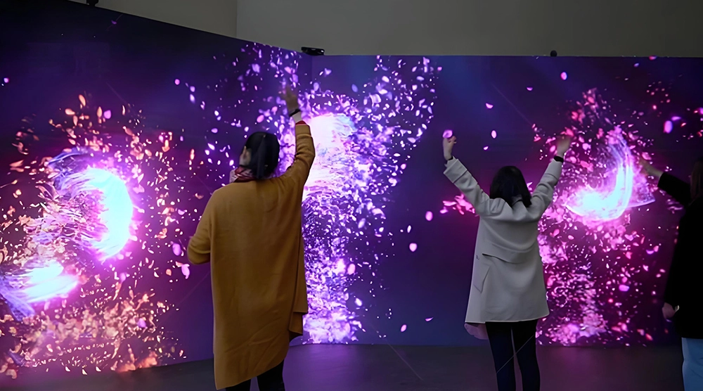 wall projection games