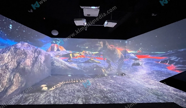 immersive projection room