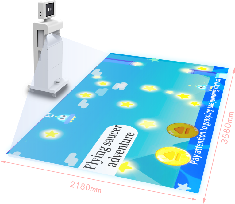 Portable Floor Projector