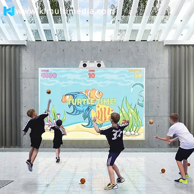 Interactive Sports Wall 