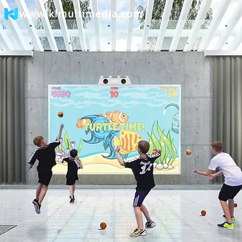 Interactive Sports Wall 