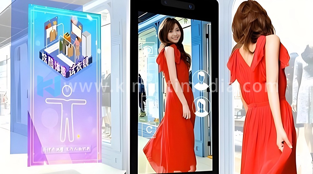 Motion-Activated Virtual Dressing