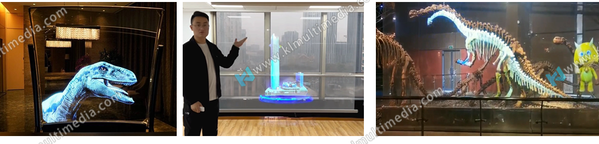 holographic projection screen