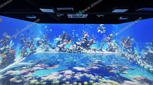 Immersive Aquarium Room