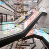 LED holographic transparent screen