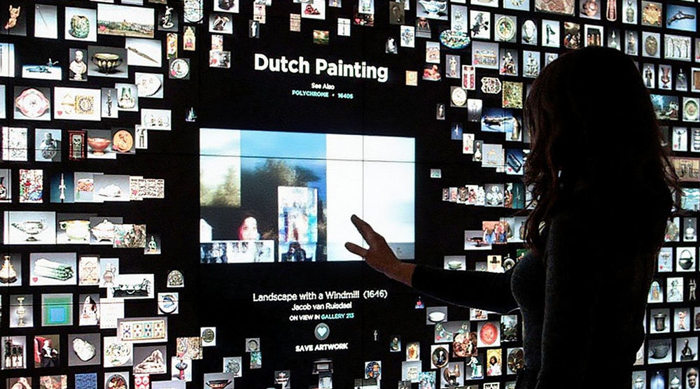 interactive digital wall