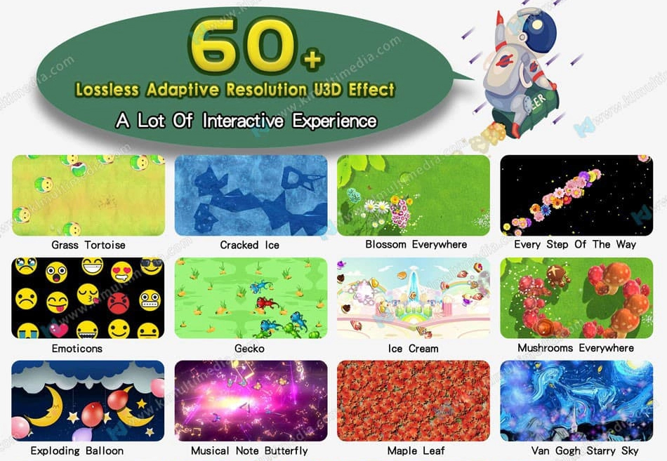 Portable Floor Projector