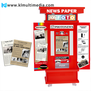 Newspaper Photo Booth