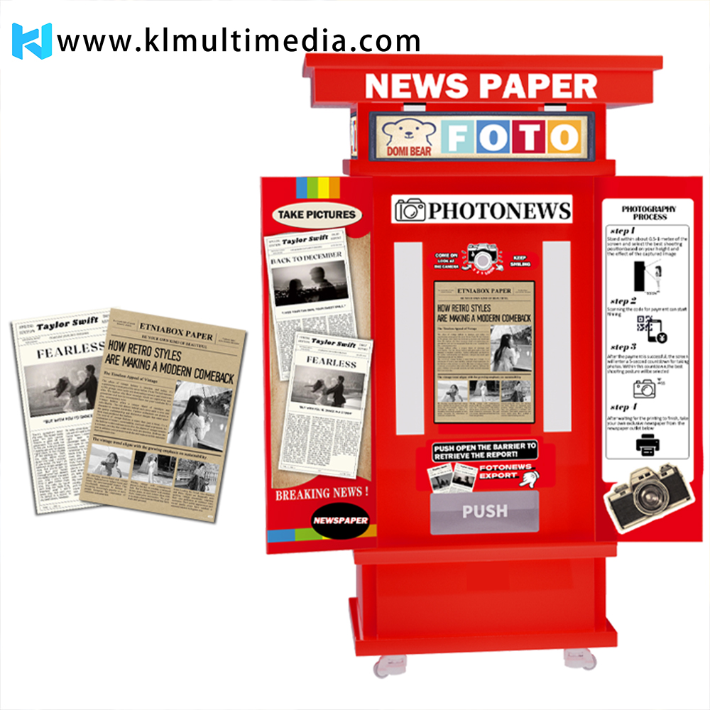 Newspaper Photo Booth