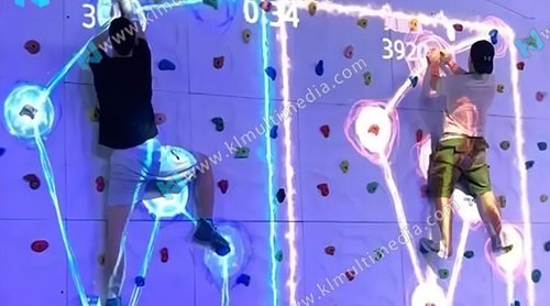 Interactive Climbing Wall