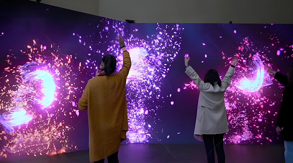 interactive shadow art wall