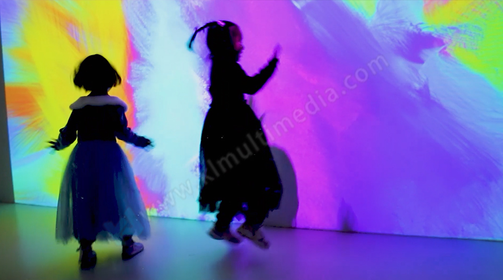 projection art game