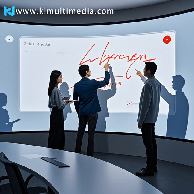 interactive projection touch