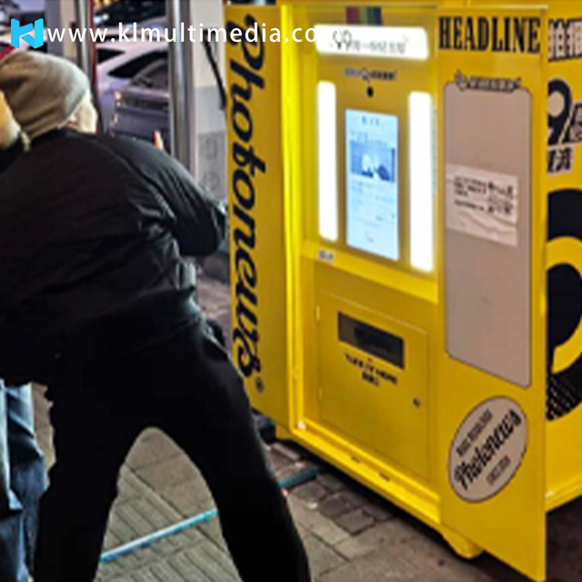 Newspaper Photo Booth